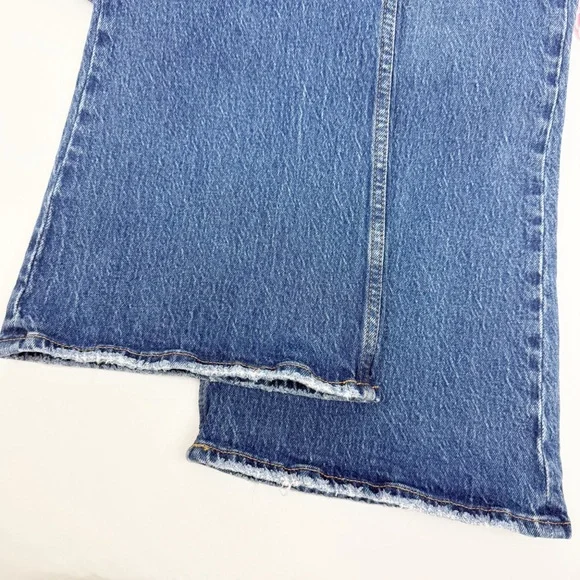 Abercrombie & Fitch The Vintage Flare High Rise Medium Dark Wash - Picture 10 of 13